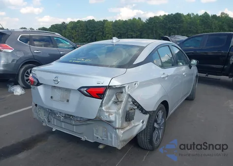 2021 Nissan Versa Sv Xtronic Cvt из США, поврежденный, VIN 3N1CN8EV6ML826462